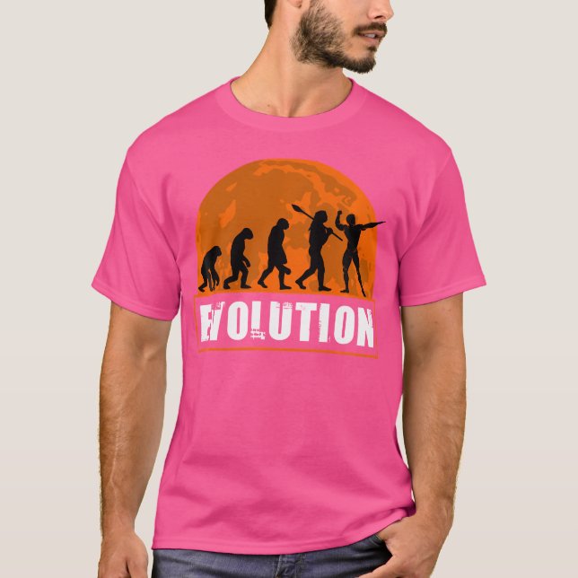 Presente de Evolução Humana Engraçado Camisa De Co (Frente)