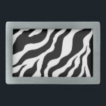 Presente de Fivela de Impressão da Vintage Zebra<br><div class="desc">O design é da arte original.</div>
