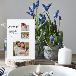 Presente de Foto de Casal em Colagem & Amor Românt