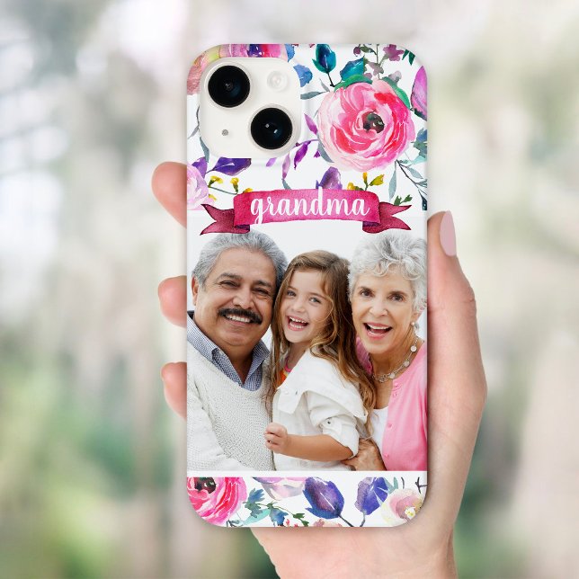 Presente de Fotografia Personalizada Floral bonito (Criador carregado)