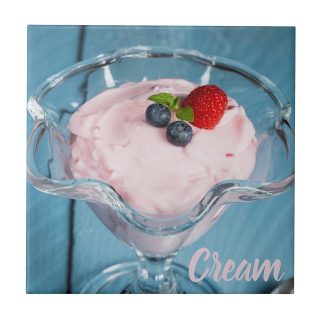 Presente de framboesa com hortelã e fruta (Frente)