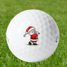Presente de Golfe do Papai Noel no Natal Ever