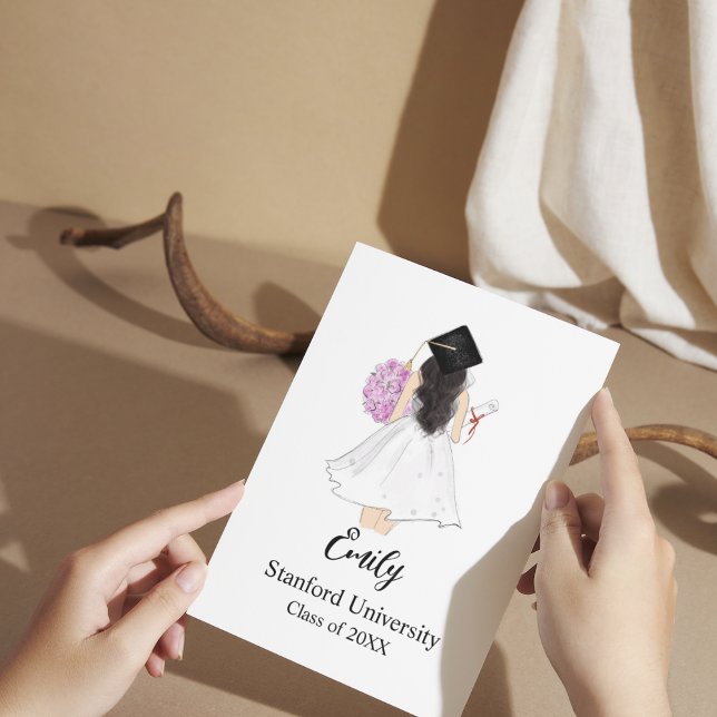 Presente de graduação, boné de formando, cartões (Criador carregado)