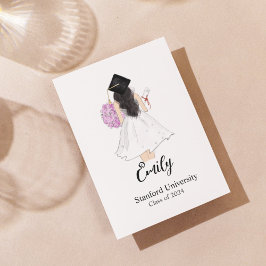 Presente de graduação, boné de formando, cartões