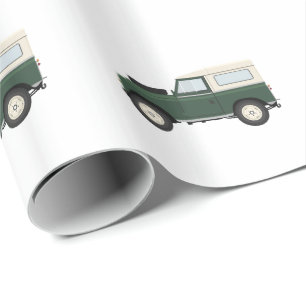 Presente De Land Rover série de papel de envolvimento