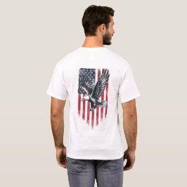 Presente de liberdade de camiseta do Patriótico Am