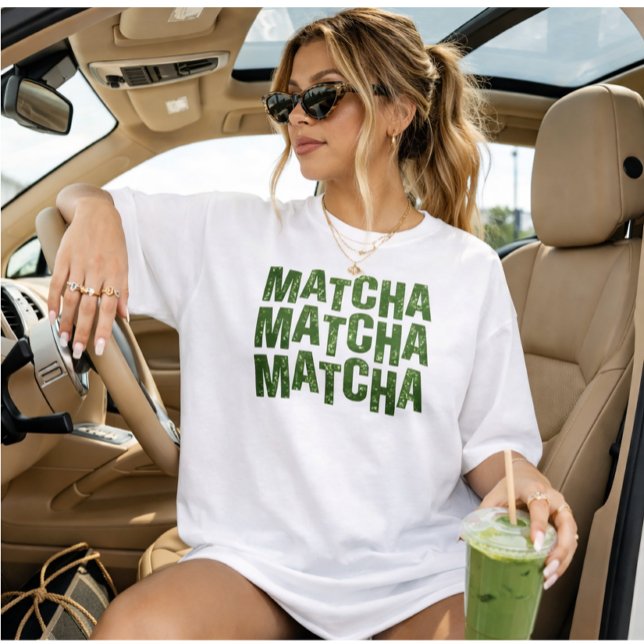 Presente de Matcha, camiseta MATCHA, camiseta de m (Criador carregado)