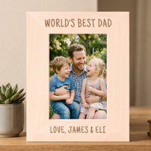 Presente de Moldura de Foto Personalizada para o M