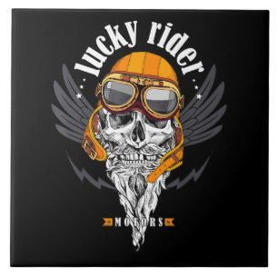 Presente De Motocicleta Crânio Para Motociclistas