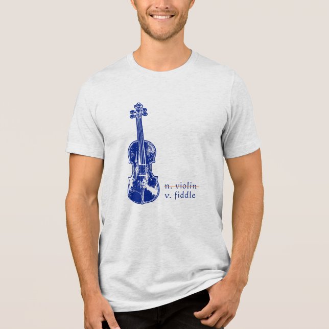 Presente de Música Country Bluegrass Não Violino R (Frente)