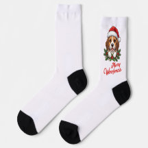 Presente de Natal de Beagle Fofo Amante de Cachorr