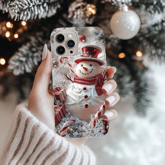 Presente de Natal de Capas de iphone Adorável Snow (Criador carregado)