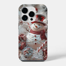 Presente de Natal de Capas de iphone Adorável Snow