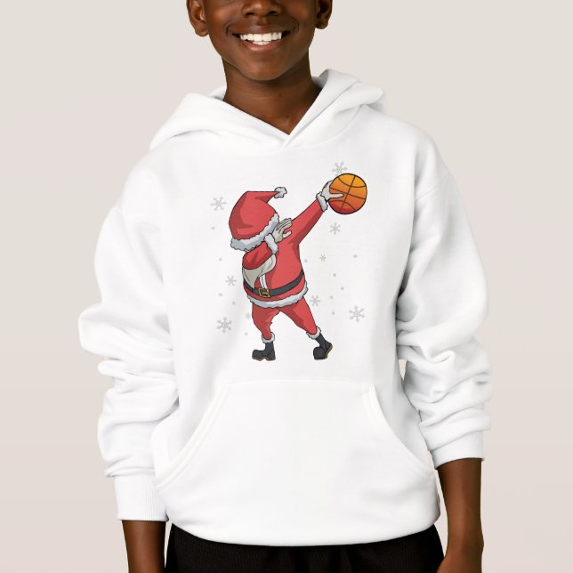 Presente de Natal Papai Noel de Basquete (Frente)