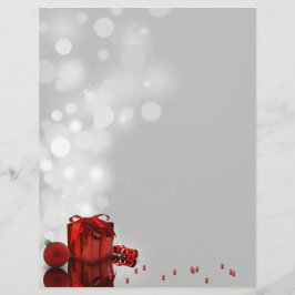 Presente de Natal - Papel Carta