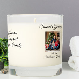 Presente de Natal personalizado com foto de Natal
