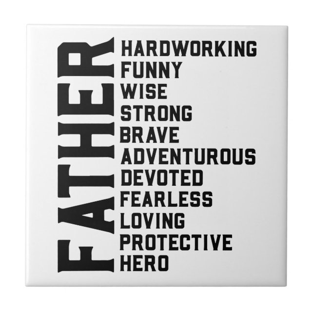 presente de pai aniversário presente pai dia de os (Frente)