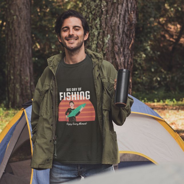 Presente de pesca Camisa de pesca (Fishing gift Fishing t-shirt)