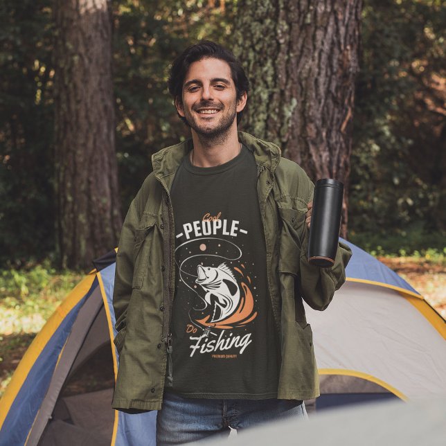 Presente de pesca Camisa de pesca (Fishing gift Fishing t-shirt)