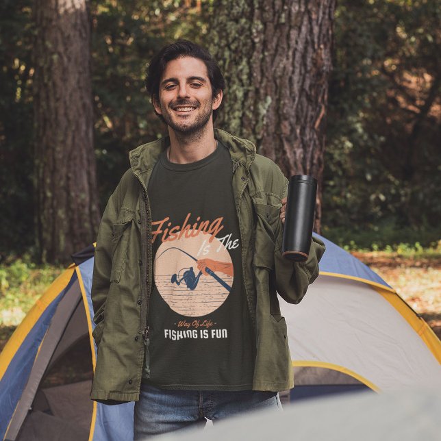 Presente de pesca Camisa de pesca (Fishing gift Fishing t-shirt)