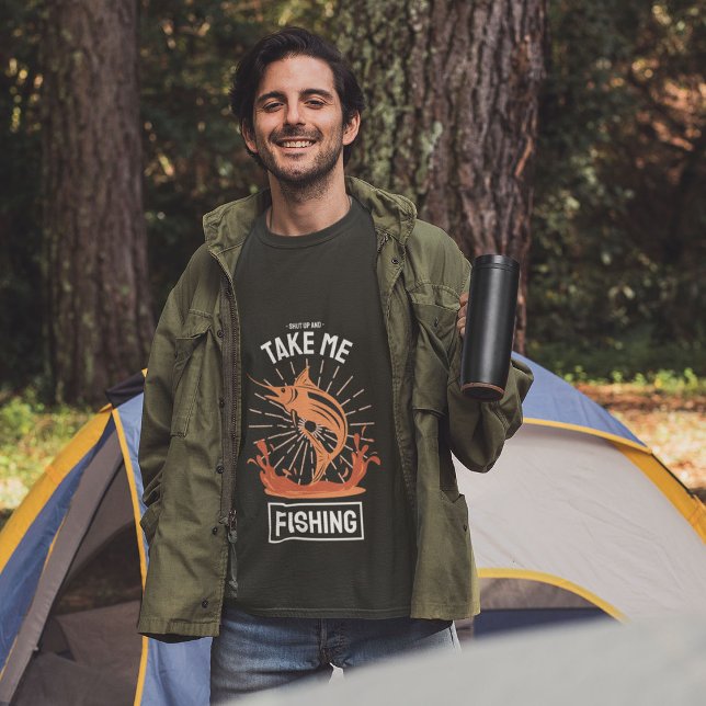 Presente de pesca Camisa de pesca (Fishing gift Fishing t-shirt)