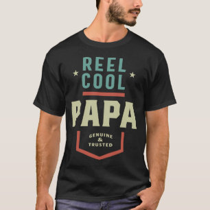 Presente de pesca de Papai Legal Camiseta engraçad
