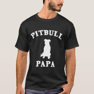 Presente de Pitbull para Pai, Camiseta de Amante d