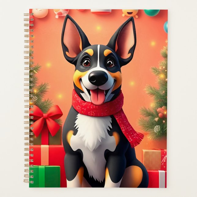 Presente de planejador de Natal fofo para crianças (Frente)
