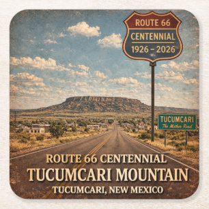 Presente de Porta-Copos da Tucumcari Route 66