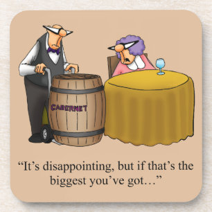 Presente de Porta copos de humor de vinho hilarian