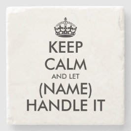 Presente de porta copos de pedra mágica engraçada