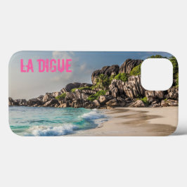 presente de praia do La Digue da Grande Anse Seych