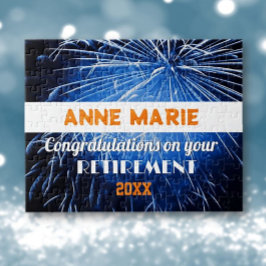 Presente de Retiree! Quebra-cabeça de Baixa Person