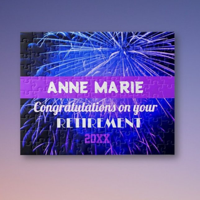 Presente de Retiree! Quebra-cabeça de Baixa Person (Criador carregado)