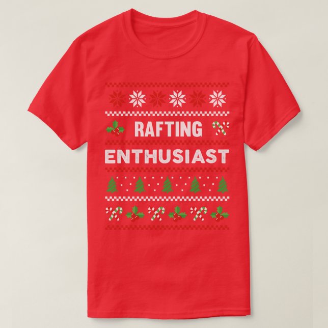 Presente de Suéter de Natal Feio para Entusiasta R (Frente do Design)