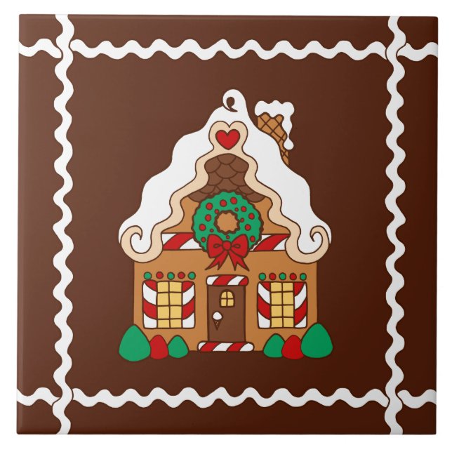 Presente de Suporte de Cozinha para Casa de Biscoi (Frente)