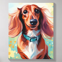 Presente de tela de Dachshund Wienerdog
