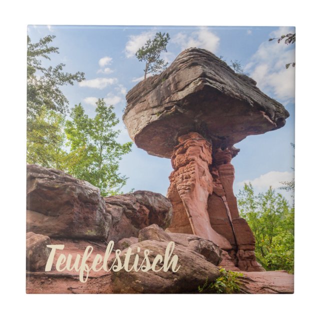 Presente de Teufelstisch Hinterweidenthal Pfalz Al (Frente)