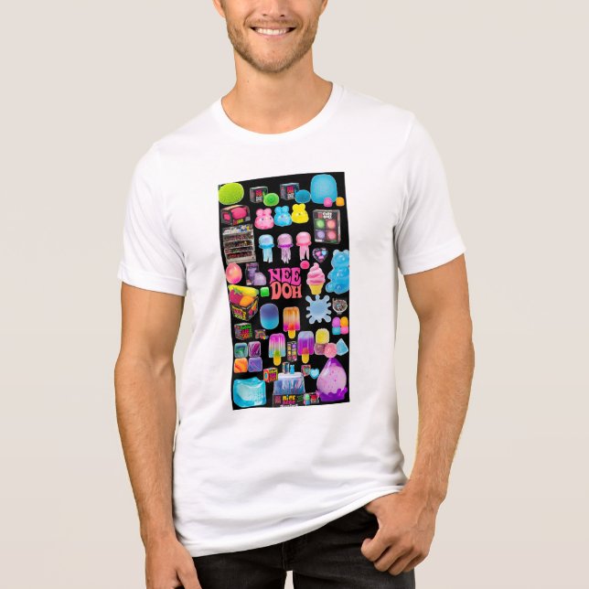 Presente de Ventosa de Stress para Meninas (NeeDoh (Frente)