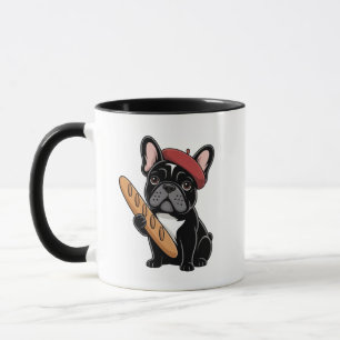 Presente de xícara de café engraçado Kawaii French