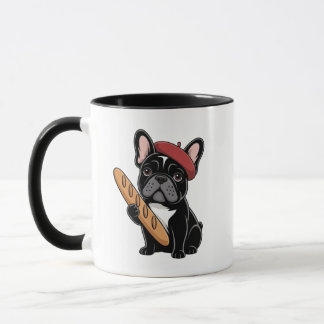 Presente de xícara de café engraçado Kawaii French