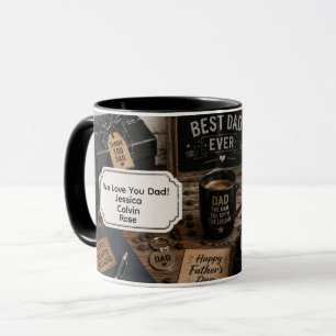 Presente de Xícara de Café Personalizada para o Di