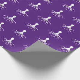 Presente Design de Octopus em dificuldades - Papel de enrol