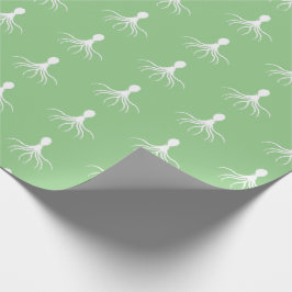 Presente Design de Octopus em dificuldades - Papel de enrol
