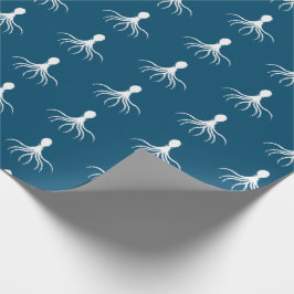 Presente Design de Octopus em dificuldades - Papel de enrol