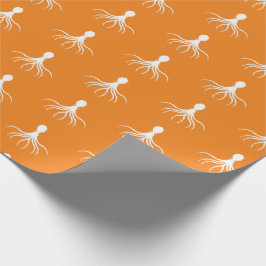 Presente Design de Octopus em dificuldades - Papel de enrol