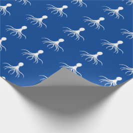 Presente Design de Octopus em dificuldades - Papel de enrol