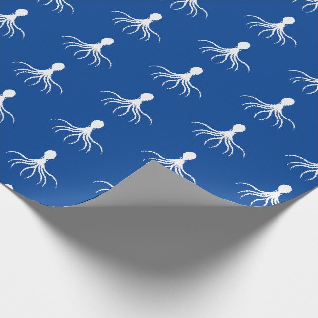 Presente Design de Octopus em dificuldades - Papel de enrol (Ponta)