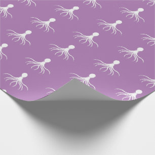 Presente Design de Octopus em dificuldades - Papel de enrol