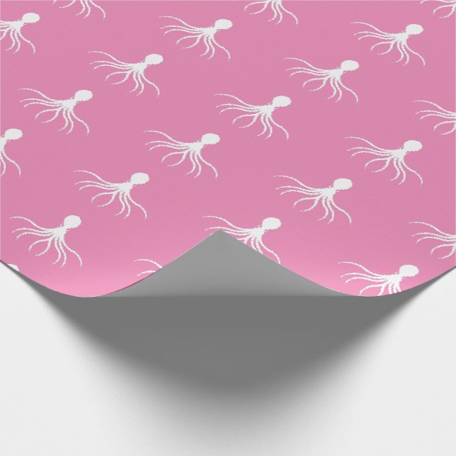 Presente Design de Octopus em dificuldades - Papel de enrol (Ponta)